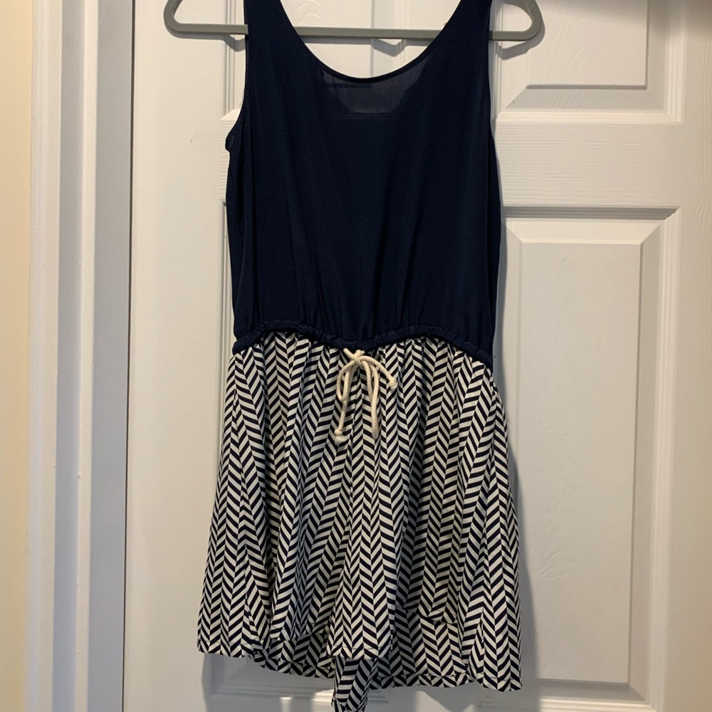 Navy romper